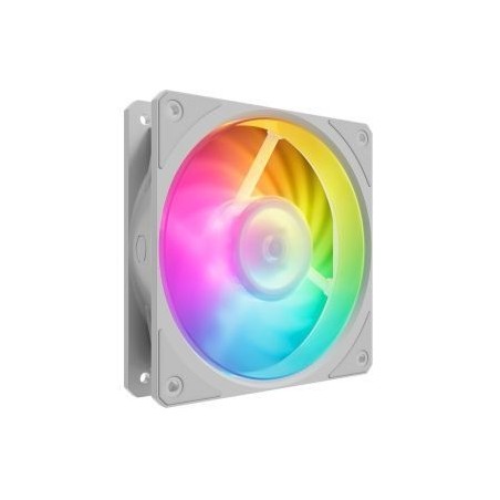 Cooler Master Mobius 120P ARGB Fan 1-Pack White 120mm - Powerful Cooling, Stunning RGB Lighting!